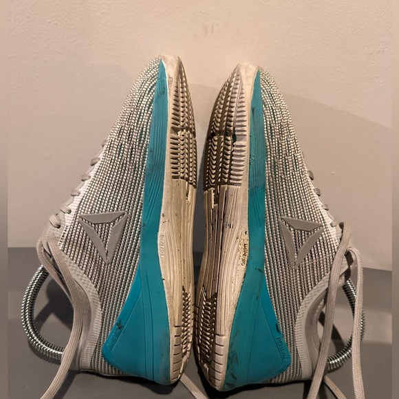 Reebok CN1042 Womens Crossfit Nano 8.0 Training Athletic Shoes Gray Blue Sz 6 - Picture 6 of 7